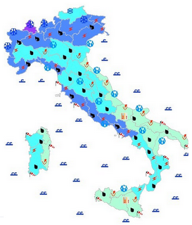 Allerta maltempo della Protezione civile