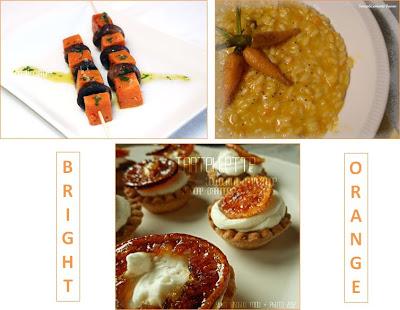 I Menù Bright Orange di Colors&Food;, cioè i vostri!