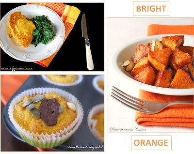 I Menù Bright Orange di Colors&Food;, cioè i vostri!