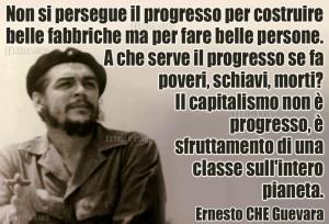 Oggi c’è un post, un articolo, chiamatelo come volete che è stato letto da 48.000 persone. C’è una foto del Che che metto anch’io, per ripetere un ragionamento che faccio da anni.