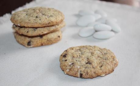 Cookies ai confetti al cioccolato