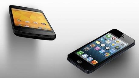 Apple iPhone 5 vs Google Nexus 4:video confronto tra due super smartphone!