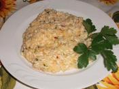 RISOTTO ALLA ZUCCA AROMATIZZATO ARRICCHITO SALSA ACCIUGHE PECORINO Francesca Noce Moscata