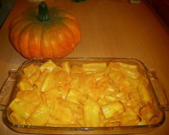 PACCHERI CON ZUCCA PROFUMATI ALLA CANNELLA