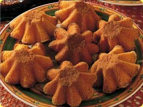 piccole tartine al mais con zabaione al porto