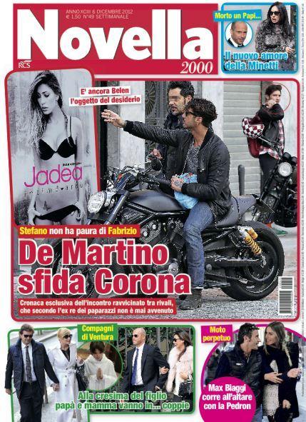 Stefano De Martino fissa Fabrizio Corona che fa rissa Stefano De Martino fissa Fabrizio Corona che fa rissa