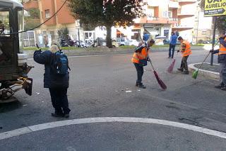 SABATO SCORSO E' STATA UNA GRANDE GIORNATA DI IMPEGNO CIVICO! XI DECORO DAY & VIII CLEAN UP INSIEME NEL XVIII MUNICIPIO! I REPORT DI STEFANO E LES