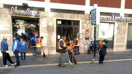 SABATO SCORSO E' STATA UNA GRANDE GIORNATA DI IMPEGNO CIVICO! XI DECORO DAY & VIII CLEAN UP INSIEME NEL XVIII MUNICIPIO! I REPORT DI STEFANO E LES