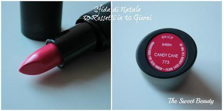 SFIDA DI NATALE: 30 ROSSETTI IN 30 GIORNI #04 SLEEK 773 CANDY CANE