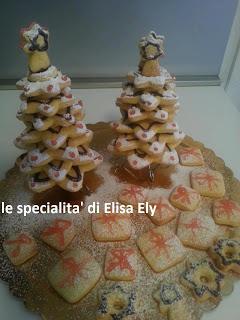 albero di Natale di biscotti