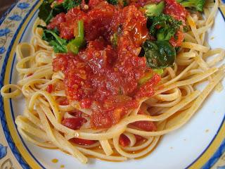 Pasta e broccoli del contadino.