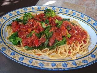 Pasta e broccoli del contadino.