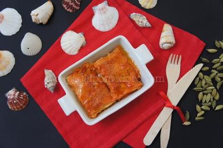 Cannelloni di mare aromatizzati al cardamomo