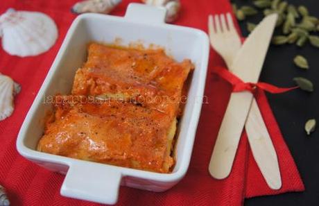 Cannelloni di mare aromatizzati al cardamomo