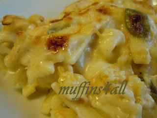 Gratin di scialatielli alla zucca e salvia