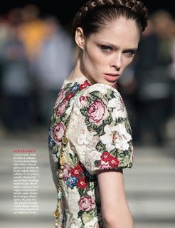 Coco Rocha in Dolce & Gabbana su Vogue Mexico