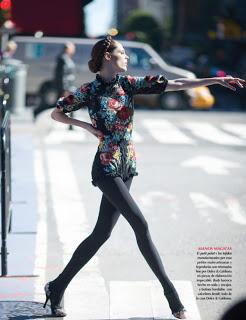 Coco Rocha in Dolce & Gabbana su Vogue Mexico