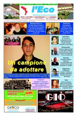 E’ da oggi in edicola il nuovo numero dell’Eco