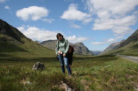 Bright sunny days are rare in the Highlands