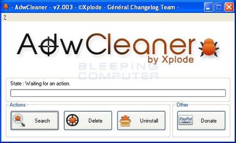 AdwCleaner - applicazione gratuita portatile per pulire il pc da adware, malware e altri bug