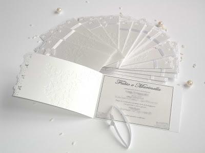 Partecipazioni eleganti bianche..tema farfalle