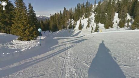 Sulle piste da sci con Google Street View