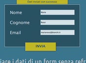 Inviare dati form senza refresh