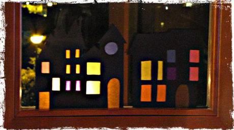 Tutorial villaggio di carta alla finestra