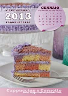 Calendario foodbloggers 2013