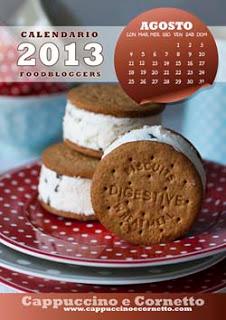 Calendario foodbloggers 2013