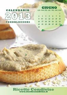 Calendario foodbloggers 2013