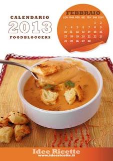 Calendario foodbloggers 2013