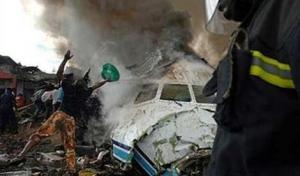 Congo, Brazzaville, aereo cargo si schianta, almeno 30 morti e 20 feriti