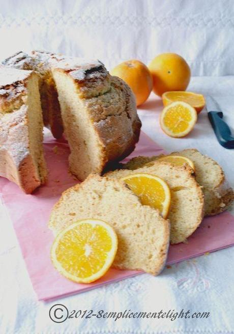 Torta semintegrale con arance naturali di Calabria