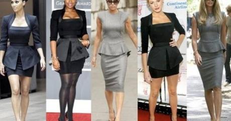 Peplum dresses