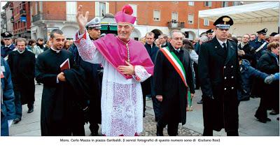 Cinque anni fa l'ingresso di Mons. Carlo Mazza