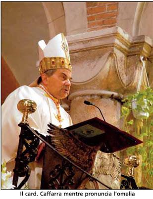 Cinque anni fa l'ingresso di Mons. Carlo Mazza