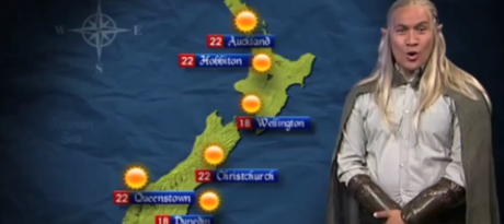In Nuova Zelanda le previsioni meteo si fanno in elfico