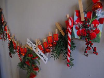 Calendario dell'avvento DIY