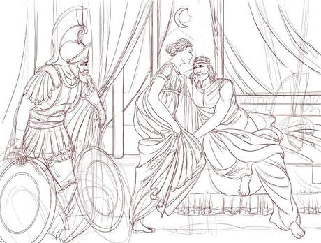 work in progress domenicale: Iliade, achille e briseide