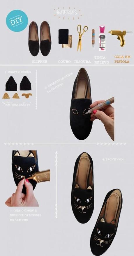 Viva le scarpe basse: SLIPPERS (e un DIY da leccarsi i baffi!)