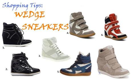 Shopping Tips || Wedge Sneakers