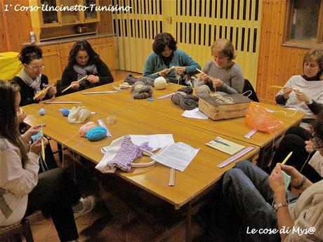 Corso Uncinetto Tunisino - 1° lezione