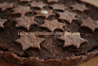 CROSTATA AL CACAO CON RIPIENO DI PRUGNE