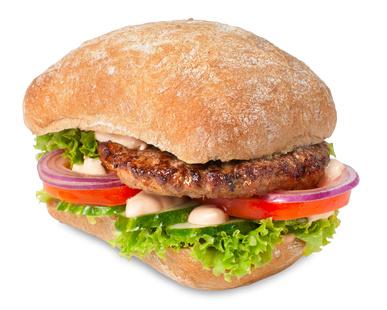 Panino con senape e hamburger: la ricetta veloce