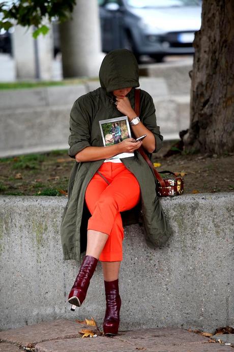 In the Street...Orange Juice, Milan & Paris