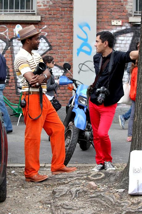 In the Street...Orange Juice, Milan & Paris