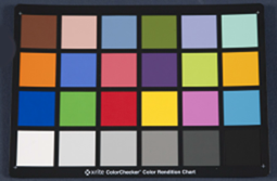 x-rite color checker