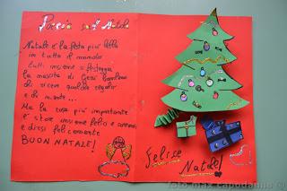 BUON NATALE Positano dagli alunni delle medie