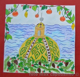 BUON NATALE Positano dagli alunni delle medie